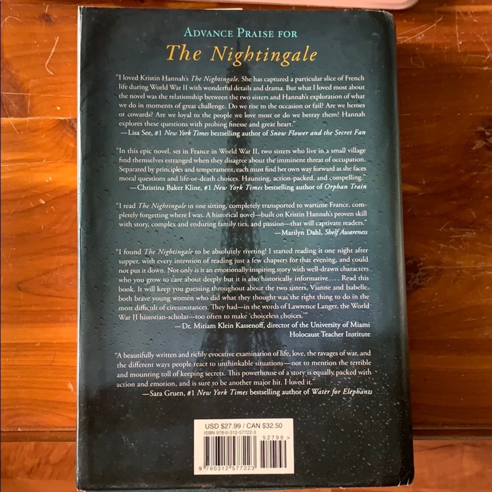 Kristin Hannah hardback book - Picture 2 of 2